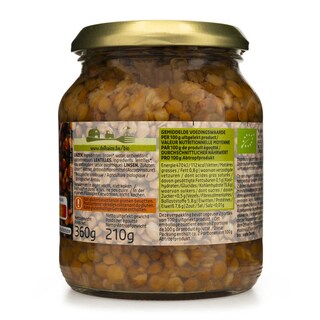 Delhaize | Bio | Groene linzen | Bio | Eco 210 gr