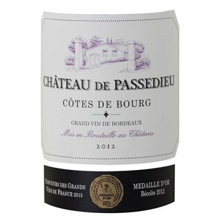 FR BORDEAUX COTES DE BOURG | Château de Passedieu 2012 
