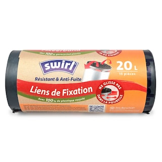 Swirl | Pedaalemmerzak | Fixeerband | 15st | 20L 15 st