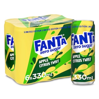 Fanta | Apple Citrus Twist | Zero 6 x 33 cl