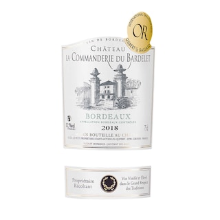 France - Frankrijk | Bordeaux - Bordeaux AOC | Château La Commanderie du Bardelet 2018 