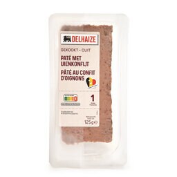 Delhaize | Paté met uienkonfijt 