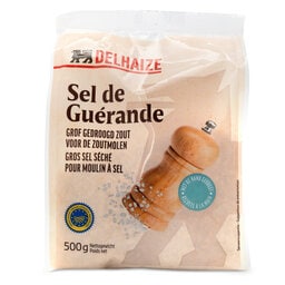 Delhaize | Sel marin | Seché | Gros 500 gr