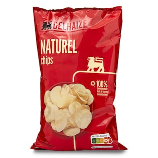 Delhaize | Chips | Zout 250 gr