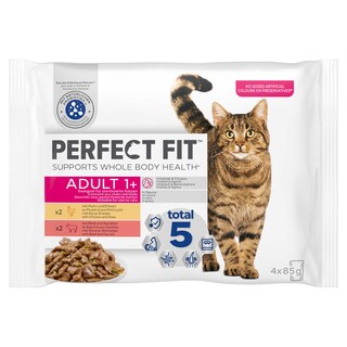 Perfect Fit | Aliment Chat | Stérile | Boeuf & Poulet 4 x 85 gr