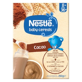 Nestlé | Baby Cereals | Céréales | Cacao | Bébé | 6 mois 