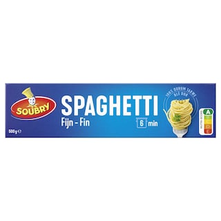 Soubry | Pasta | Spaghetti | Fijn 