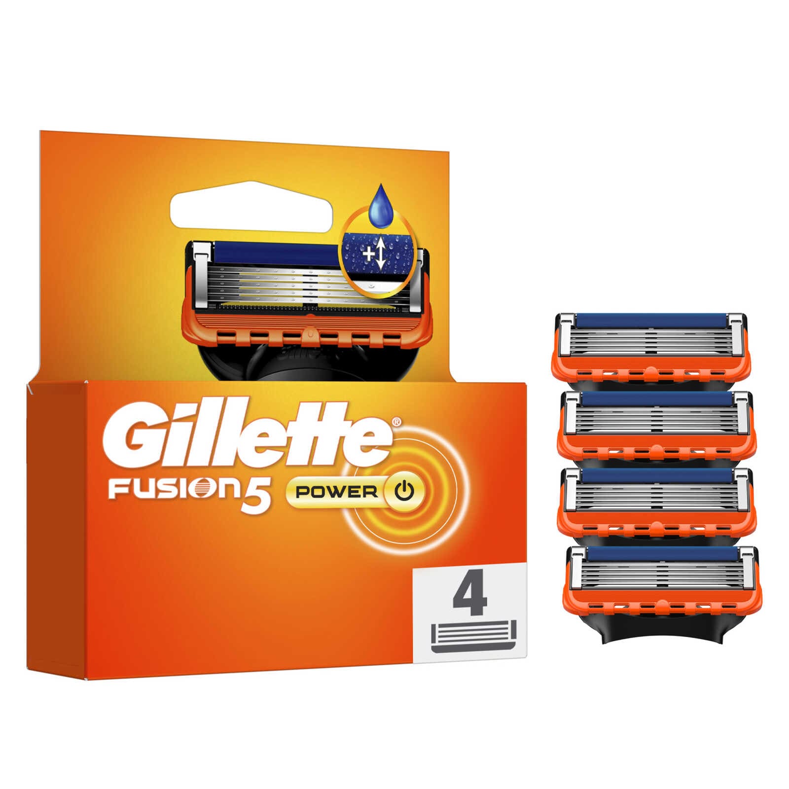 Gillette Fusion  | Power | Mesjes | 4st