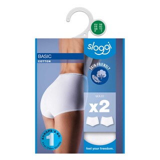 Sloggi | Slip | Basic H Maxi | Blanc | 44 