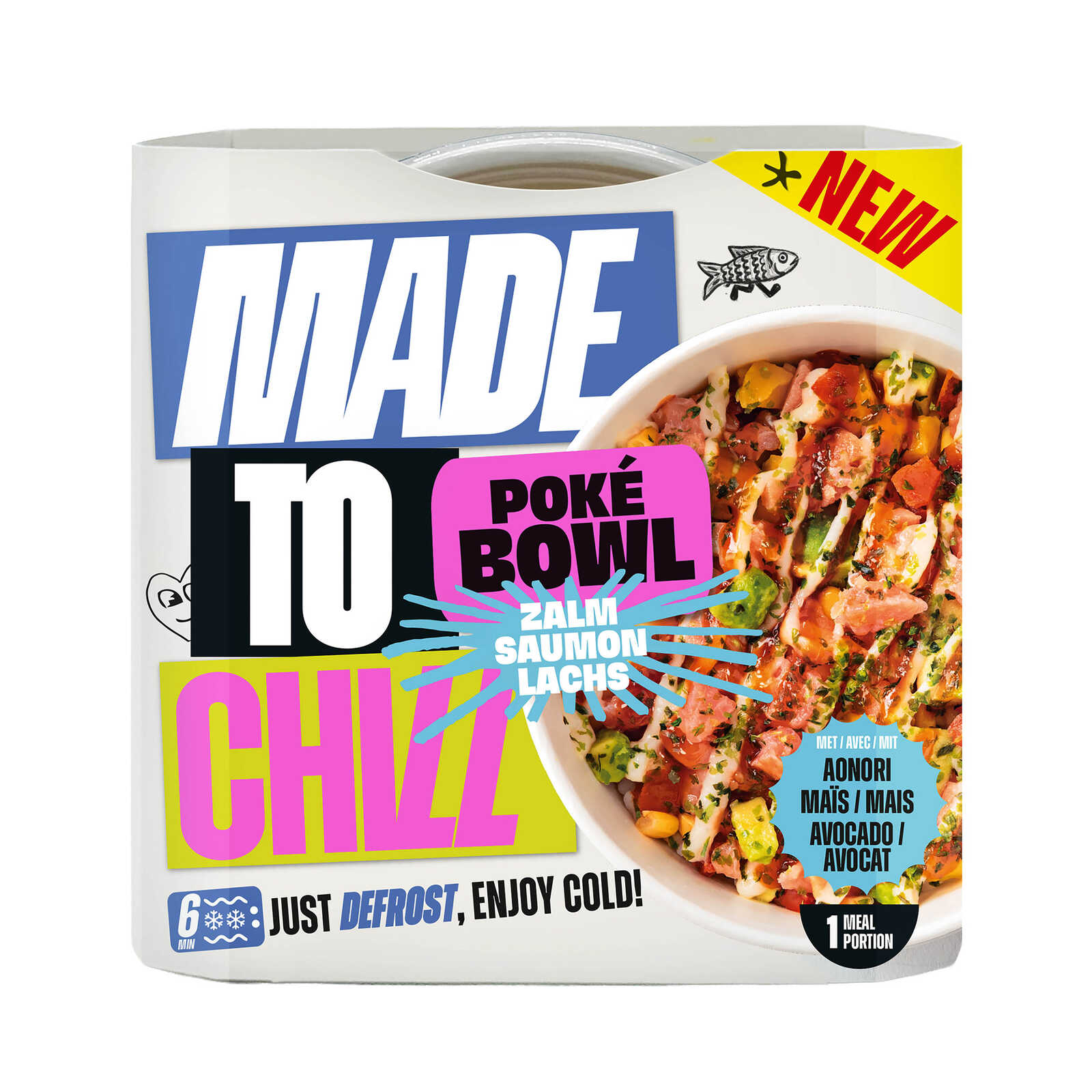 Made to Chill Poke Bowl | Zalm