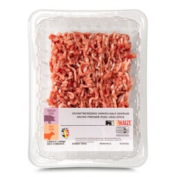 Delhaize | Gehaktbereiding | Varken-Kalf | Gekruid 
