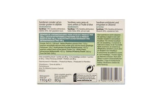 Delhaize | Sardienen | Olijfolie 80 gr