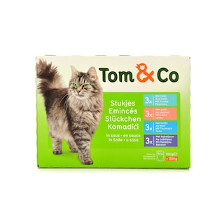 TOM & CO | Kattenvoeding | Saus | Vis 
