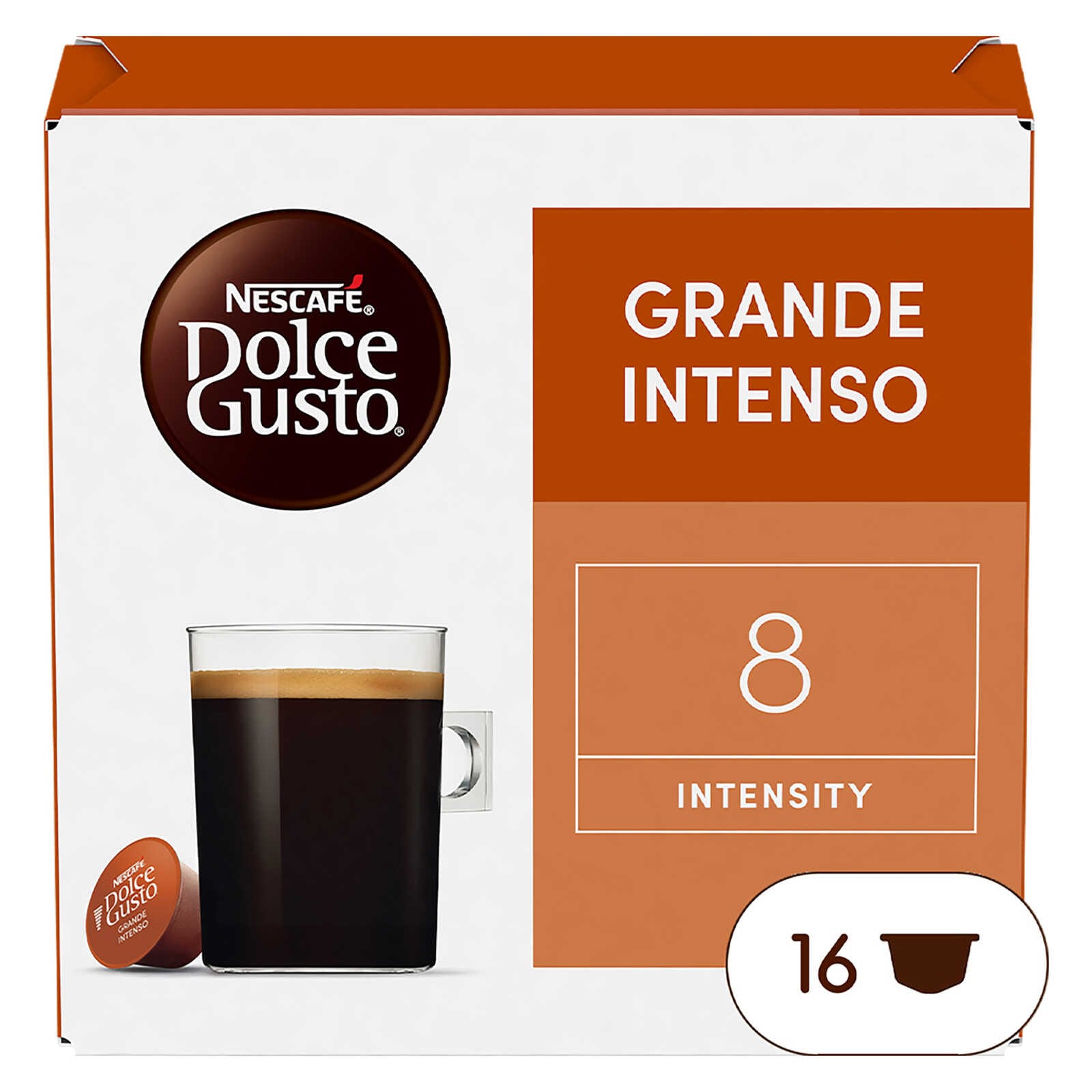 Nescafé Koffie Grande Intenso | 16 capsules