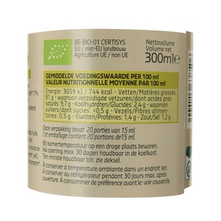 Delhaize | Bio | Sauce | Mayonnaise | Huile d'olive | Bio 30 cl