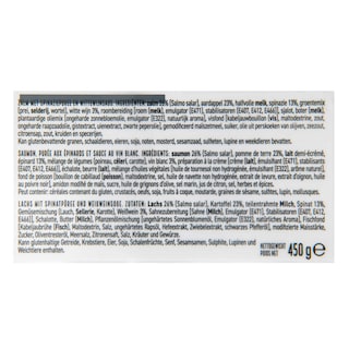 Delhaize | Zalm | Filet | Wijnsaus 