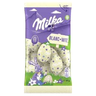 Milka | Paaseieren| Witte Chocolade | Vol 