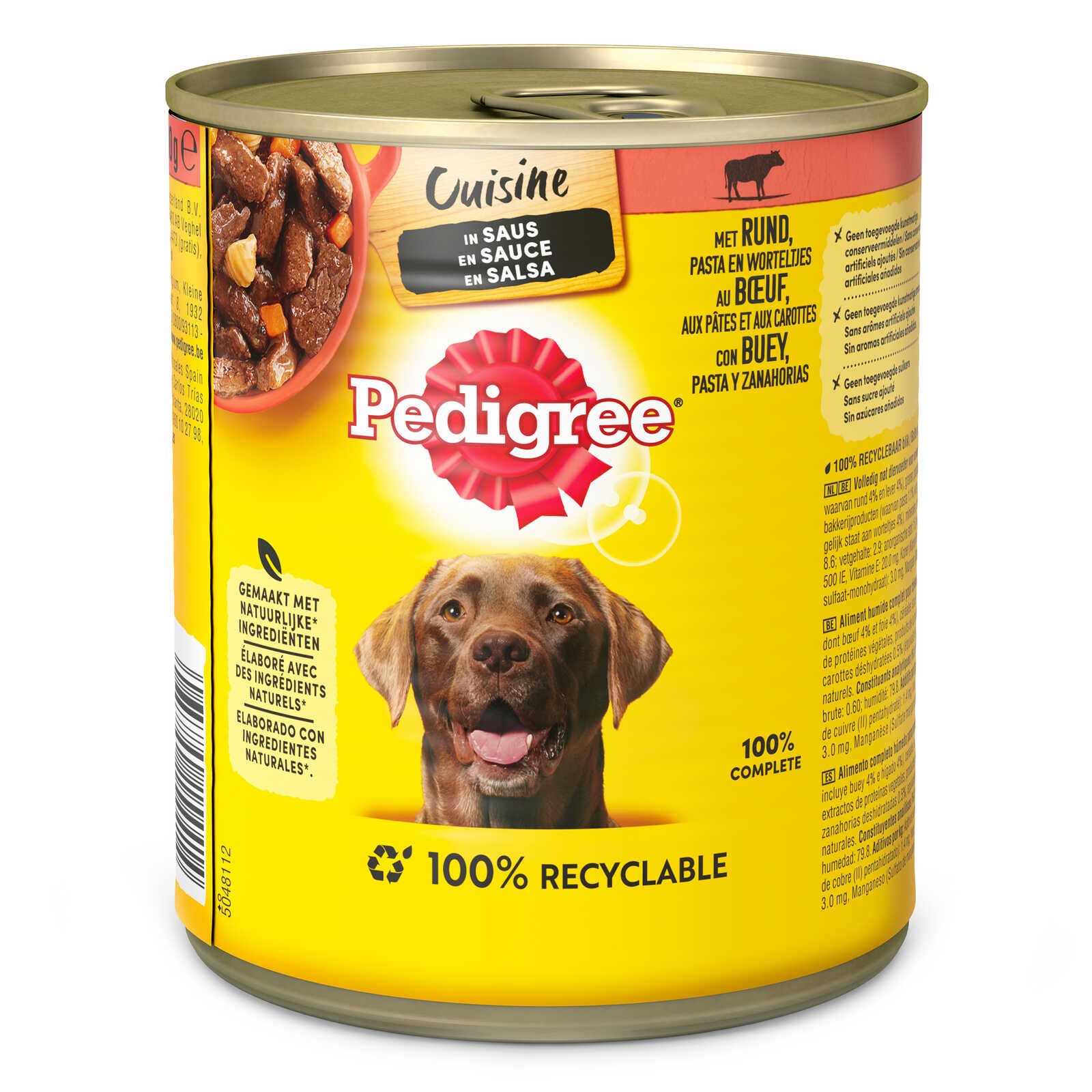 Pedigree Hondenvoeding | Saus | Rund | Pasta