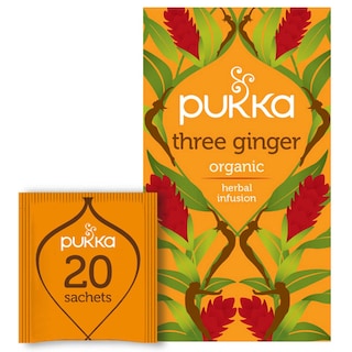 Pukka | Kruidenthee | Three Ginger | 20 zakjes |Bio 
