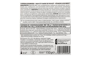 Delhaize | Pain de viande poulet 150 gr