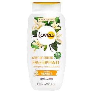 Lovea | Gelée de douche | Vanille Polynésie 