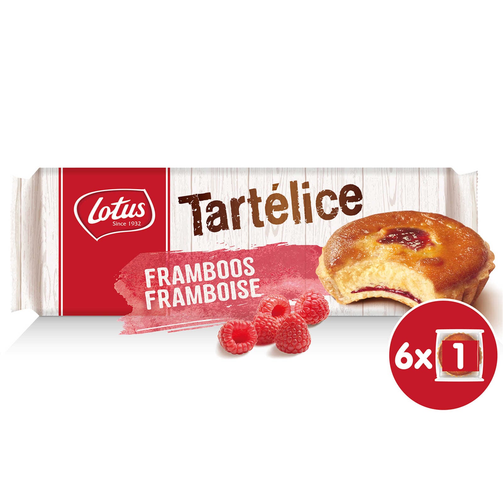 Lotus Gebak | Tartélice | Framboos