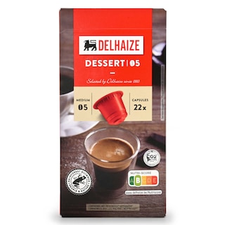 Delhaize | Koffie | Dessert | Caps 