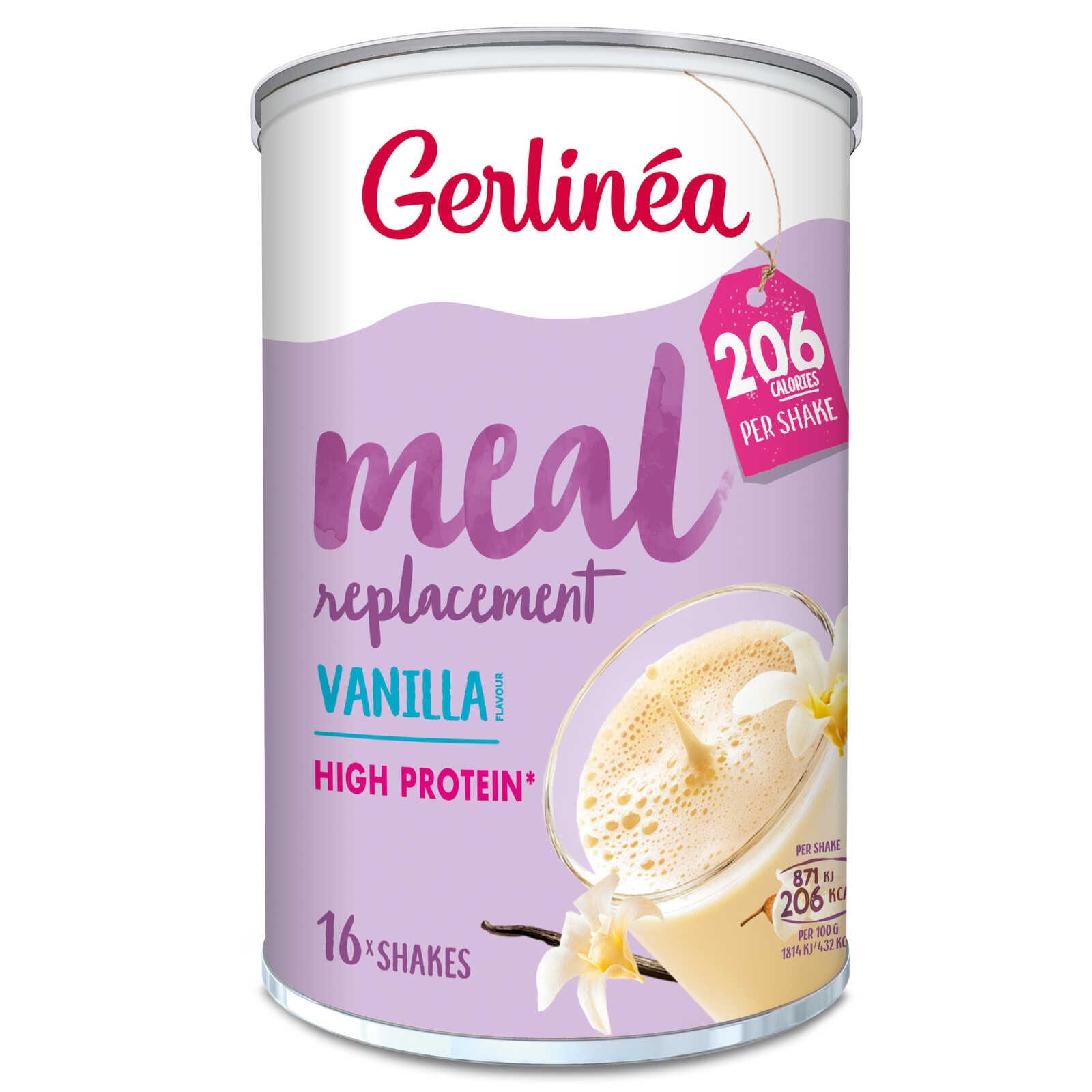 Gerlinéa Shake | Maaltijdvervanger | Vanille