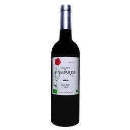 France - Frankrijk | Midi de la France - Oc IGP | La Camparine Merlot Rood 18 | Bio 
