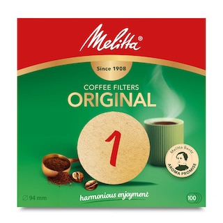 Melitta | Filtres à café n°1 94mm brun 