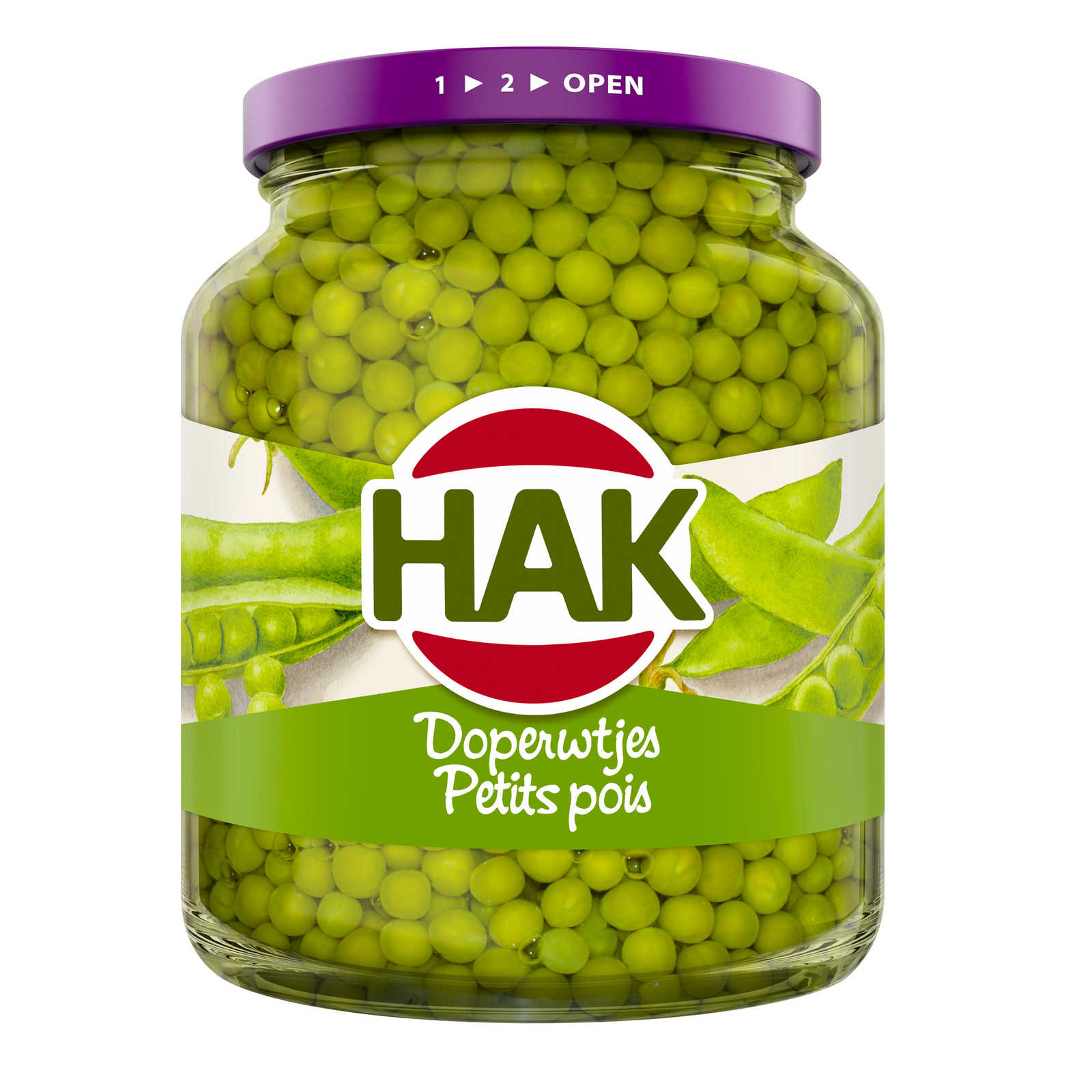 Hak Doperwten | Extra fijn | Bokaal