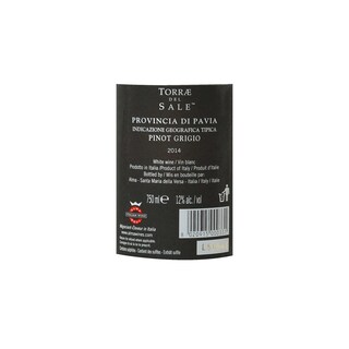 Italie - Italië | Lombardia IGP | Torrae del Sale Pinot Grigio Blanc 