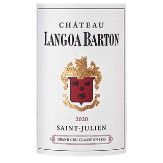 France-Frankrijk | Saint Julien | Langoa Barton | Houten Kist | 2020 Rood 