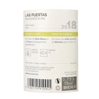 Chili | Central Valley | Las Puertas Sauvignon 2018 