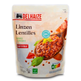 Delhaize | Linzen | Bolognaise | Ready to Heat 300 gr