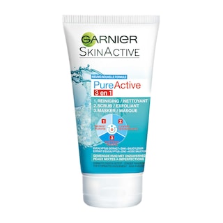 Garnier | Gel démaquillant | Pure | 3 en 1 