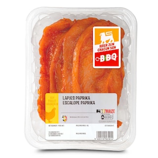 Delhaize | Lapjes | Kip | Paprika 500 gr