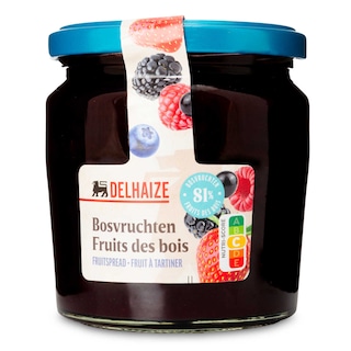 Confiture | Fruits des bois | 81%