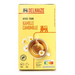 Delhaize | Tisane | Camomille 20 x 1,5 gr