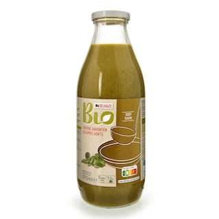 Delhaize | Bio | Soep | Groene groenten | Bio 