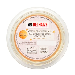 Deldiche | Sauce pour huitres gratin 