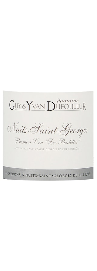 Domaine Guy & Yvan Dufouleur | Nuits-Saint-Georges 1er Cru Les Poulettes | 2020 