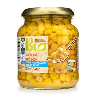 Delhaize | Bio | Maïs sucré | Bio 230 gr