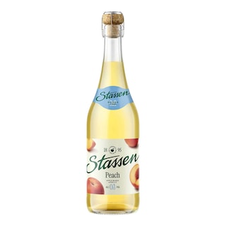 Stassen | Cidre | Pêche | Sans alcool | Bouteille 