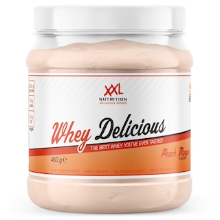 XXL Nutrition | Delicious Series | Proteins | Whey | Peche-Mangue 