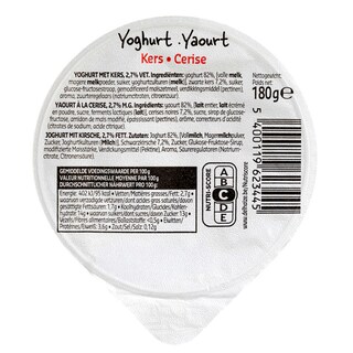 Delhaize | Yoghurt | Kers 