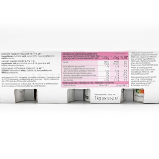 Delhaize | Yaourt | Nature | Maigre | Sucré 8 x 125 gr