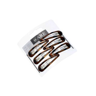 Delhaize | Care | Pince clic-clac | 5 cm, brune 