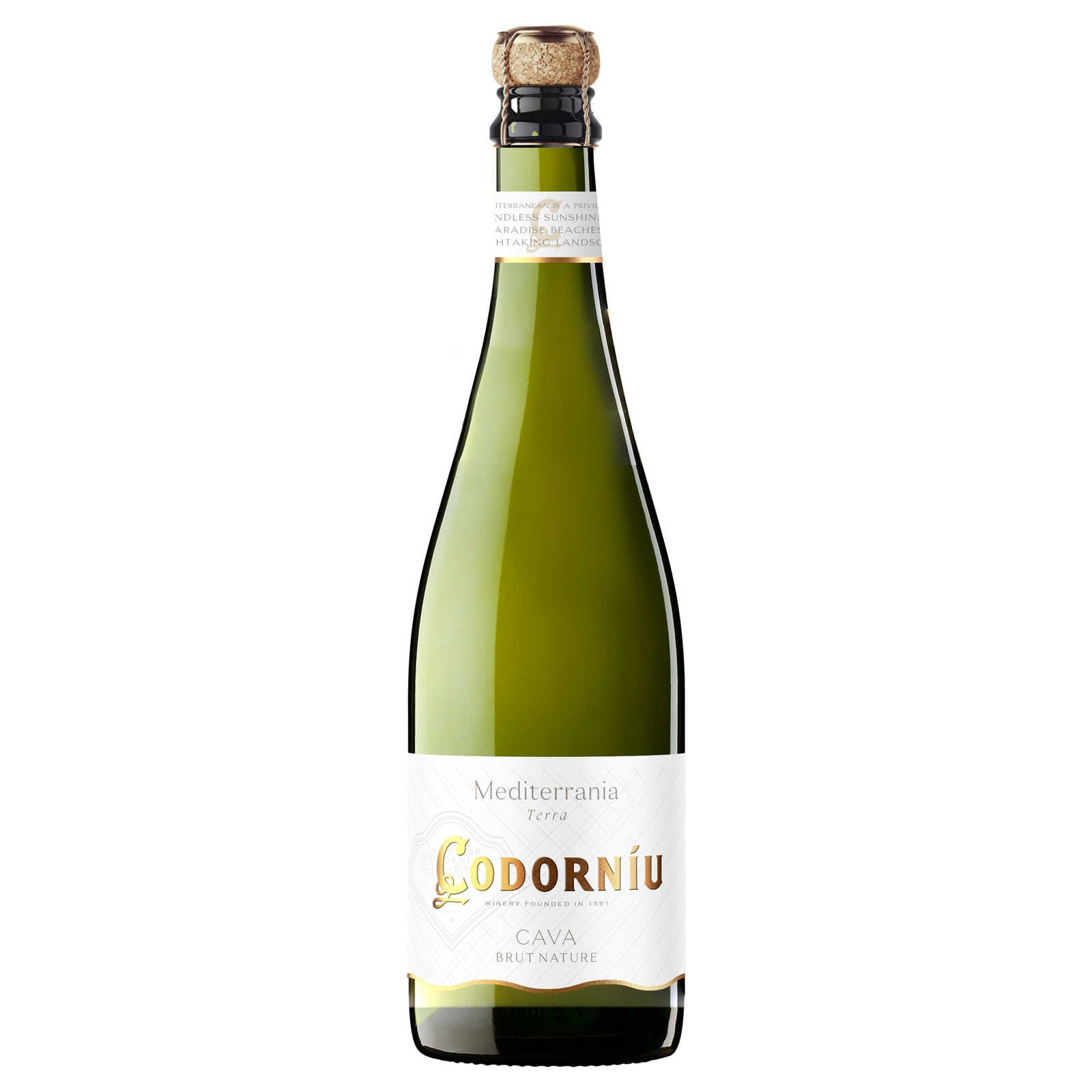 Codorniu Cava | Mediterrania Terra | Brut Nature