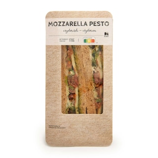 Delhaize | Driehoek pesto mozzarella 